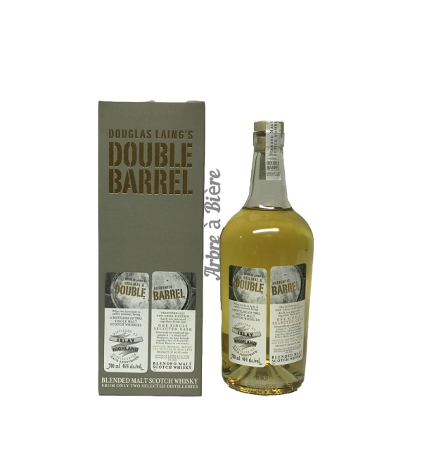 Whisky Douglas Laings double barrel Islay&Highland 70cl